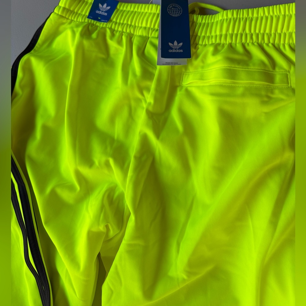 Adidas Originals- Neon Tracksuit pants - size M - NWT - punk limited edition - Picture 3 of 4